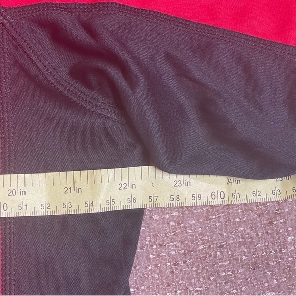 TSLA Men's Rashguard UPF 50+ Loose-Fit Short Sleeve Red & Black XL - Picture 8 of 9